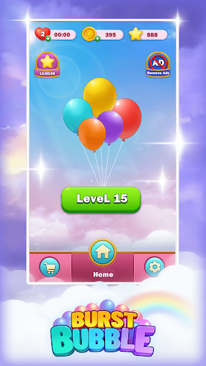 Bubble Burst：Match 3D Screenshot 1