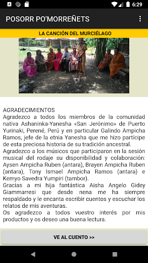 La canción del murciélago Screenshot 2