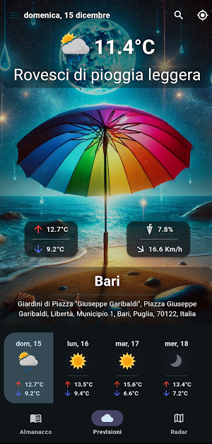 UmbrellAPP Screenshot 1