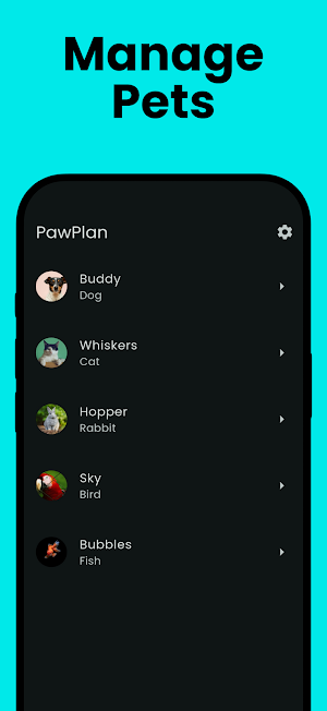 PawPlan: Pet Planner & Tracker Screenshot 1
