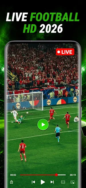 Live Football TV Streaming Screenshot 2