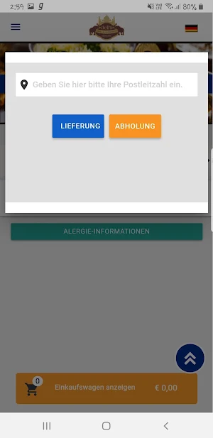 Delhi House Lieferservice Screenshot 2