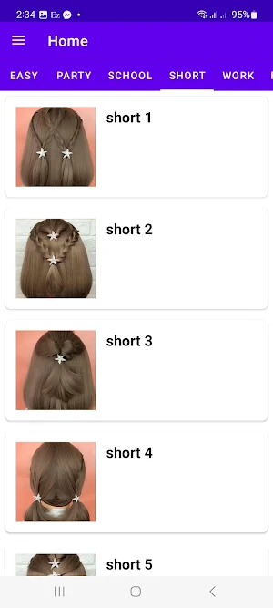 Girl Haircuts: Trendy Styles Screenshot 0