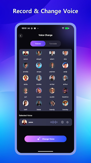 Voice Changer: AI Voice Change Screenshot 1