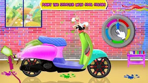 Scooter Repair Mechanic Shop Screenshot 3