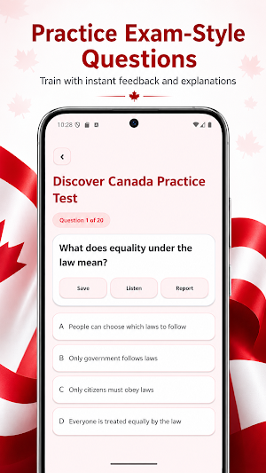 Canadian Citizenship Test 2026 Screenshot 1