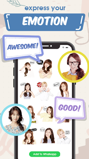 Yoona Korean Artist GifSticker Screenshot 2