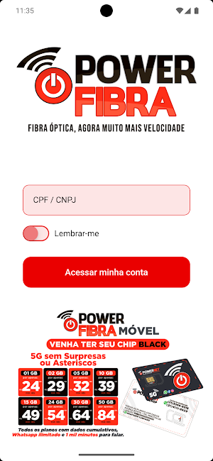 Powerfibra.Net Screenshot 0