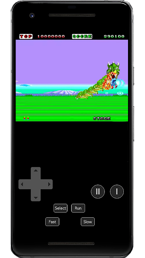 Space Harrier PCE Screenshot 3