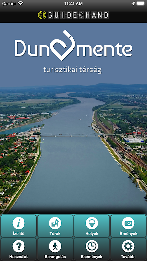 Dunamente turisztikai térség GUIDE@HAND Screenshot 2