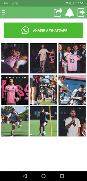 Stikers del Inter Miami Screenshot 1