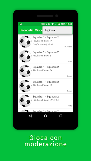 Football winning predictions Screenshot 1