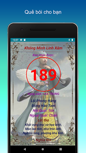 Khổng Minh Bói Quẻ Screenshot 2