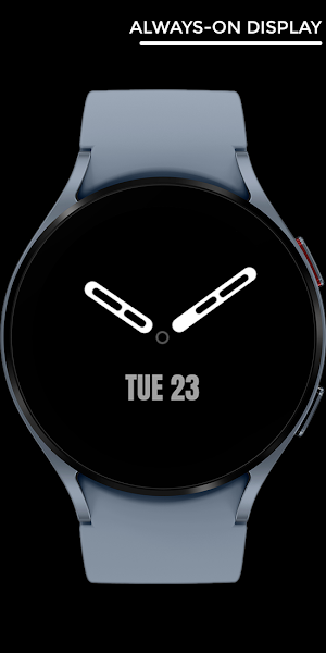 Nighty Analog 19 - watch face Screenshot 2