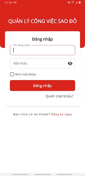 QLCV Sao Đỏ Screenshot 0