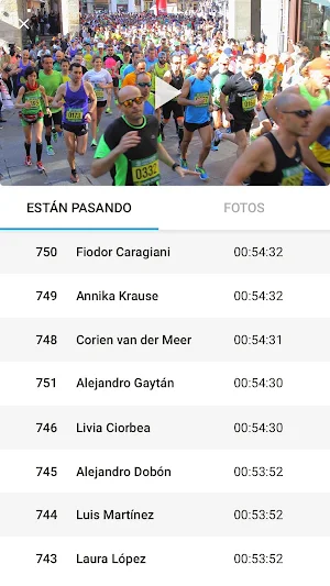 Live Federación  Atletismo CyL Screenshot 1
