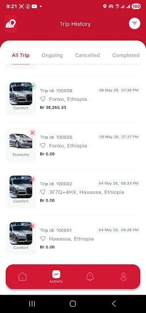 Yegna Ride Screenshot 3