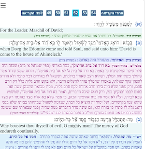 תהילים עם פירושים - Tehilim wi Screenshot 3