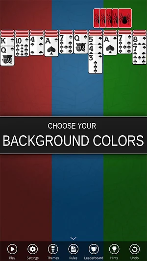 Spider Solitaire Screenshot 1