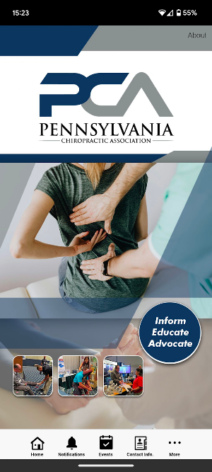 Pennsylvania Chiropractic Assn Screenshot 0