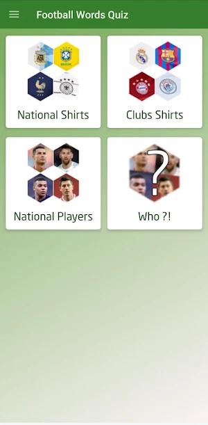 Football Words Quiz Screenshot 1