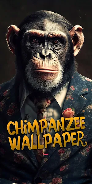 chimpanzee wallpaper Screenshot 0