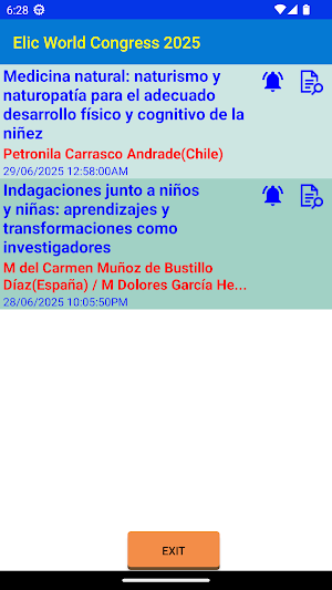 Events Calendar CME2025 Screenshot 1