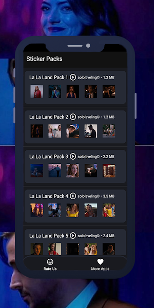 La La Land Animated Stickers Screenshot 3