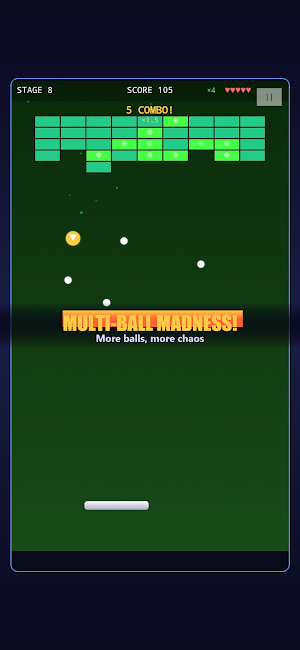 Crazy Arkanoid - Brick Breaker Screenshot 3