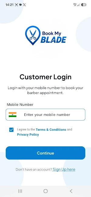 BookMyBlade | Salon & Grooming Screenshot 0