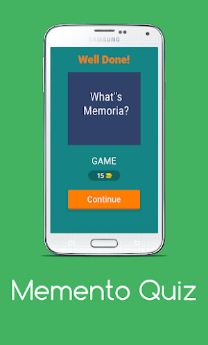 MEMENTO QUIZ Screenshot 2