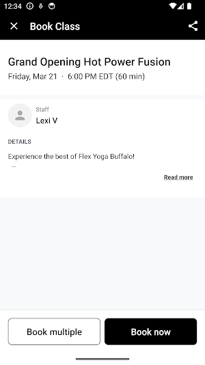 Flex Yoga Buffalo Screenshot 2