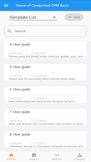 CRM Basic Screenshot 0