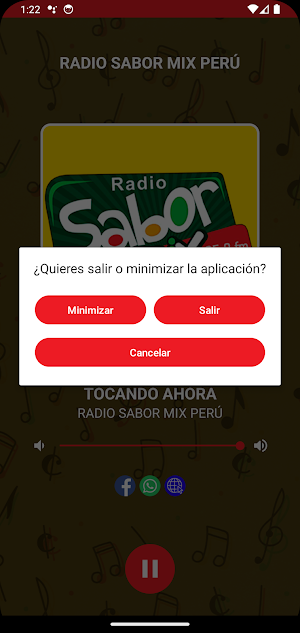 Radio Sabor Mix Perú Screenshot 1
