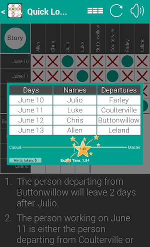 Quick Logic Puzzles Screenshot 2