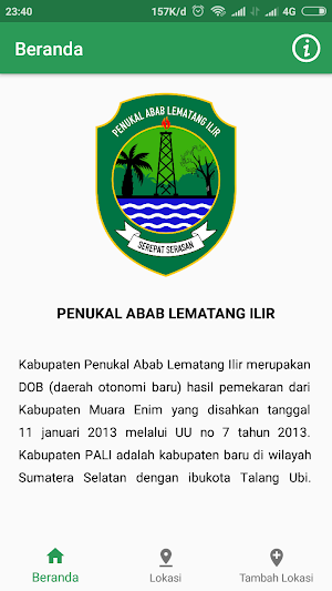 KABUPATEN PALI GUIDE Screenshot 1