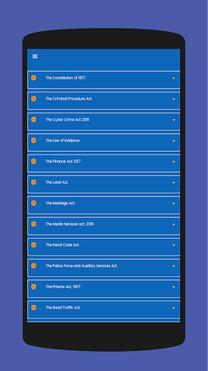 Tanzania Laws &  Amendments Screenshot 1