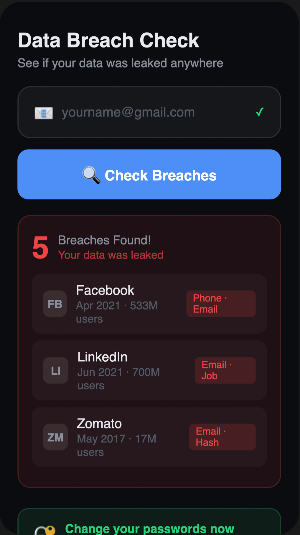 CyDhaal - Your Cyber Shield Screenshot 3