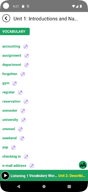 Basic for Listening Screenshot 3