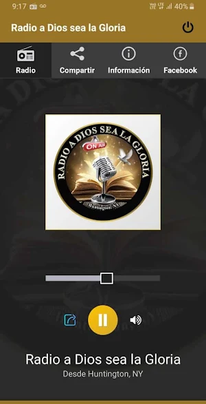 Radio a Dios sea la Gloria - Desde Huntington, NY Screenshot 1