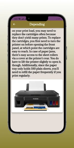 Canon Pixma Inkjet help Screenshot 3