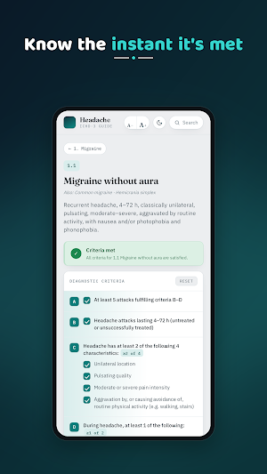 Headache ICHD3 Screenshot 2