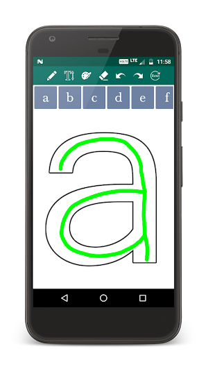 Learn English Alphabets Writing Screenshot 2