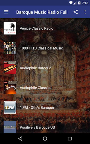 Baroque Music Radio - Live Classical And Baroque Screenshot 0