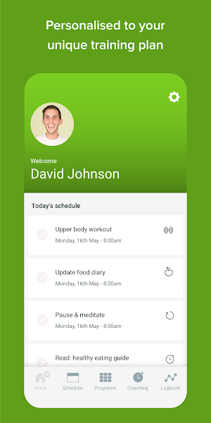 Fitness Routine Logo Screenshot 1