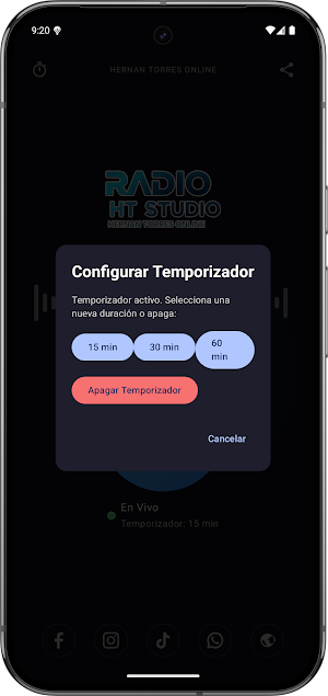 Radio HT Studio - Paraguay Screenshot 2