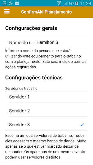 ConfirmAki Planejamento Screenshot 1