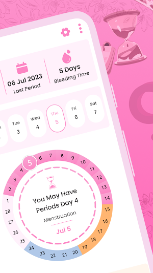 Period Tracker- Ovulation Calc Screenshot 1