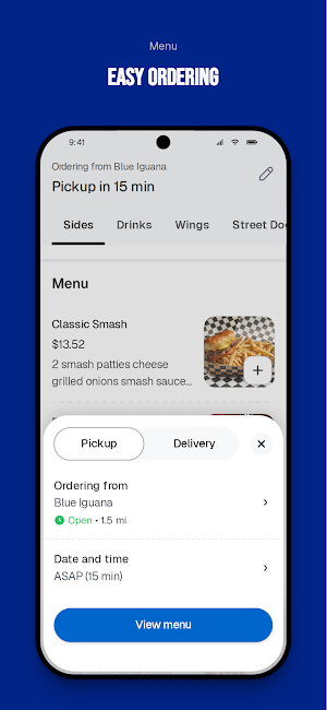Blue Iguana To Go Screenshot 2