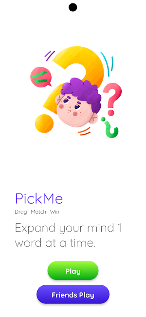 PickMe Word Game Screenshot 0